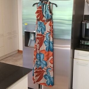 💕MAXANDCLEO💕 Karen Smocker Floral Maxi